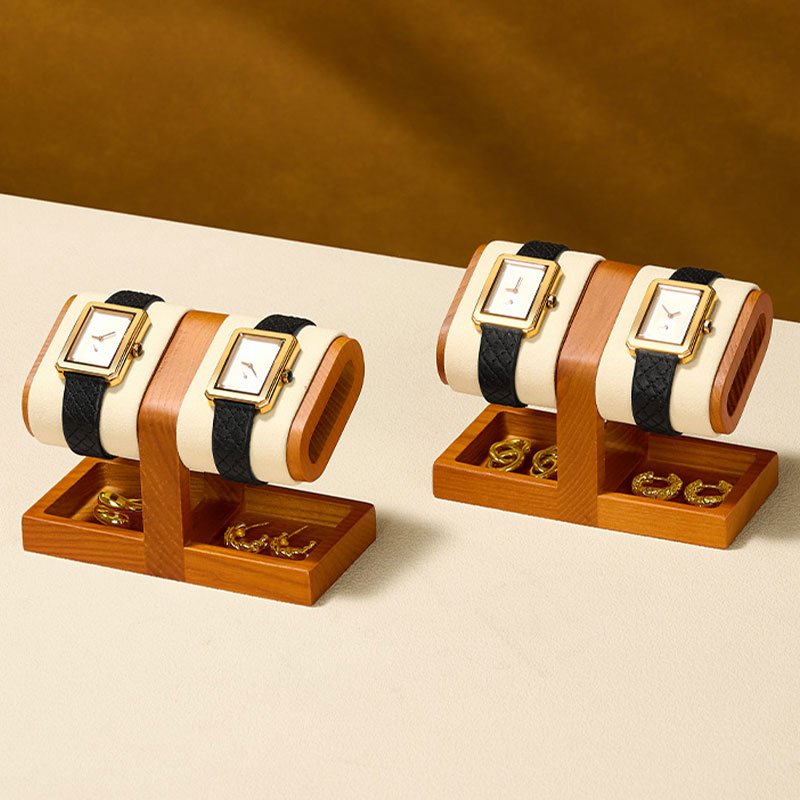 Houten horloge display standaa - Jewelry Like Watches recensie en prijs