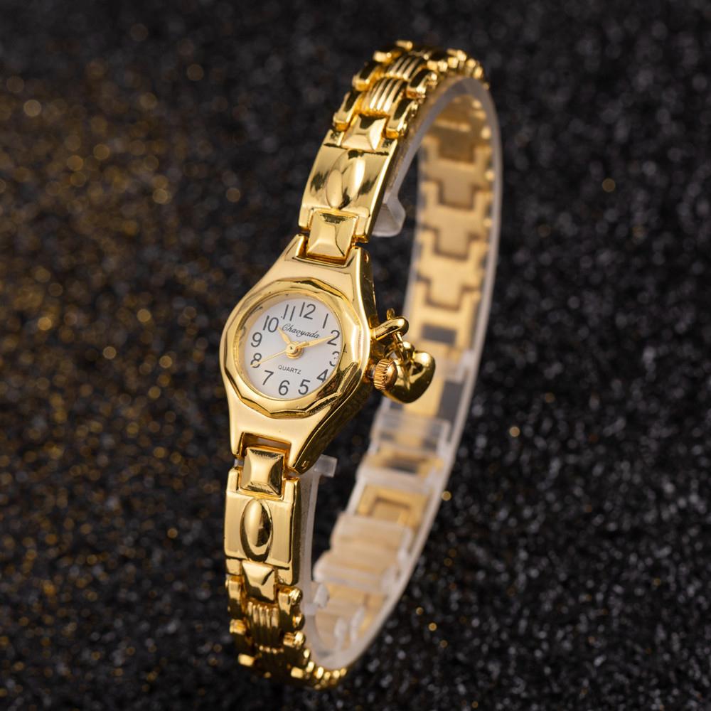 Damespolshorloge Gouden armban - Jewelry Watches Gold recensie en prijs