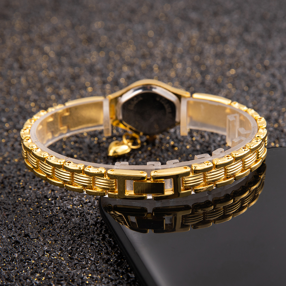 Damespolshorloge Gouden armban - Jewelry Watches Gold recensie en prijs