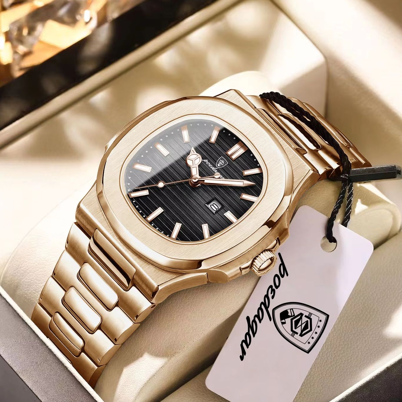 POEDAGAR Luxe Herenhorloge met - Rg Watches & Jewelry Gmbh recensie en prijs