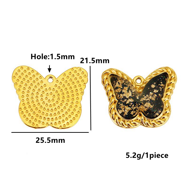 3 stuks roestvrij staal zirkoo - Butterfly Pendant Necklace recensie en prijs