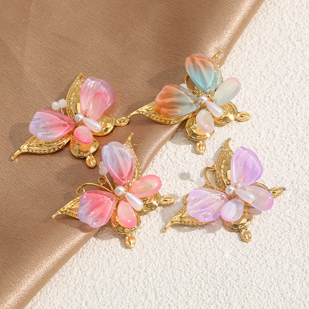 Roestvrij staal hand threading - Butterfly Pendant Necklace recensie en prijs