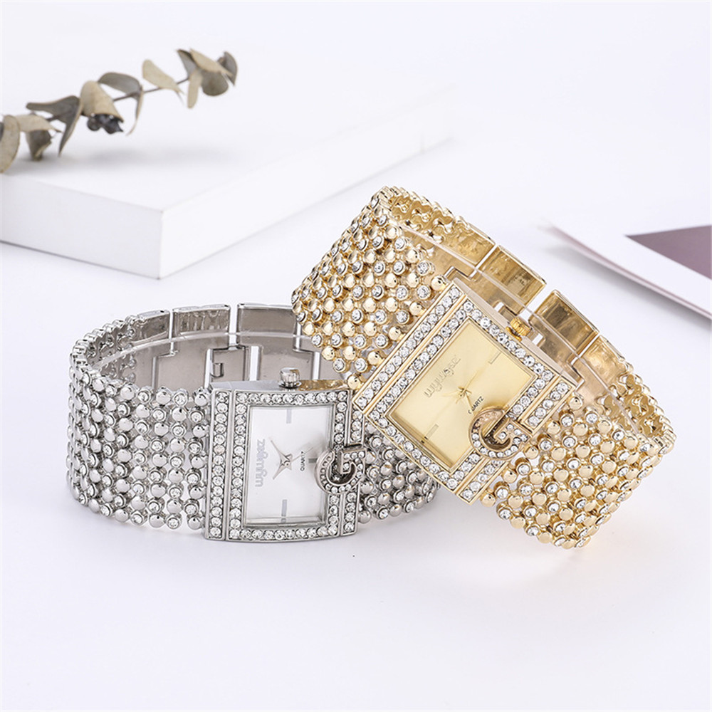 Eenvoudige Vierkante Gouden Ho - Jewelry Watches Gold recensie en prijs