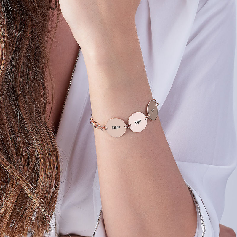 Gegraveerde naam armband 18K v - Rose Gold Bracelet recensie en prijs