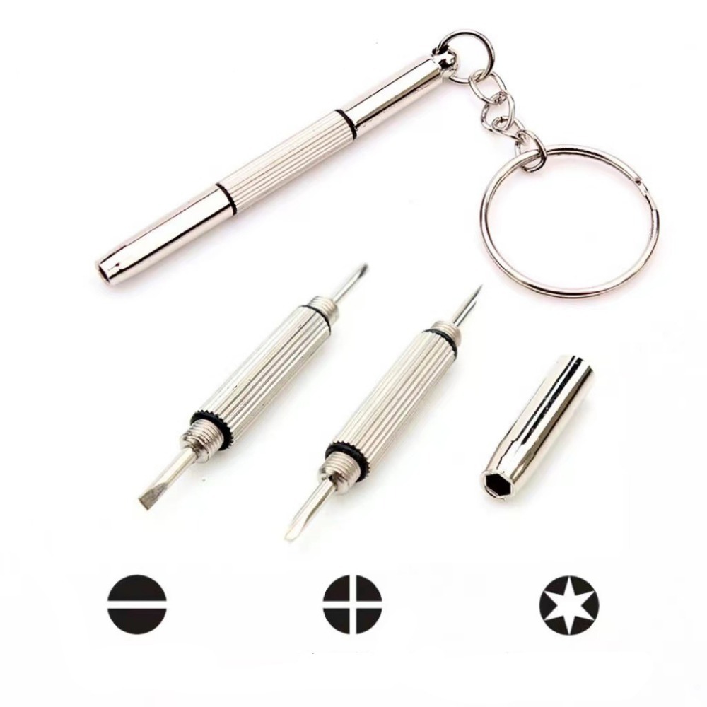 Stalen bril-schroevendraaier B - Watch Repair Tool Kit recensie en prijs