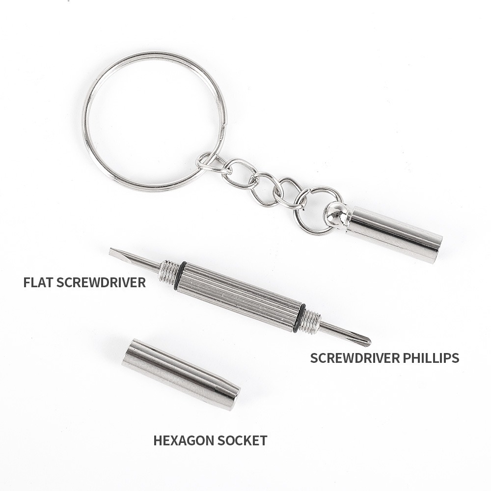 Stalen bril-schroevendraaier B - Watch Repair Tool Kit recensie en prijs