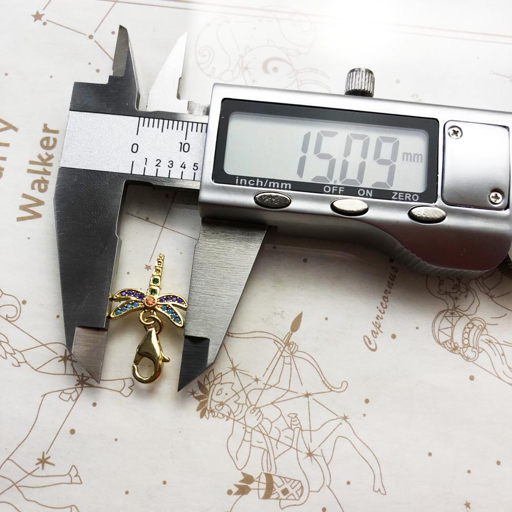 Dragonfly Charm Hanger Herfst  - Paradise Jewelry & Watches Dolphin Mall recensie en prijs
