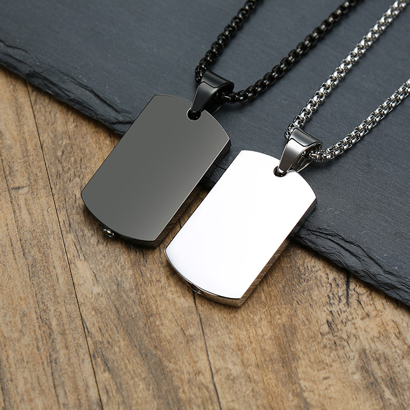 Vnox Mannen Dog Tag Container  - Mens Dog Tag Necklace recensie en prijs