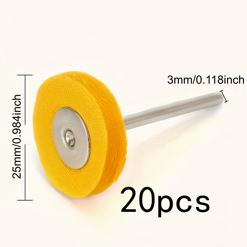 20 stuks 3 mm geel polijstdoek - Jewelry Watches & Accessories recensie en prijs