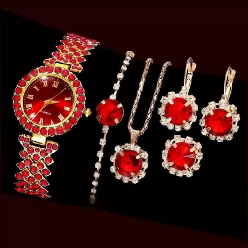 6-delige elegante damesmode-si - Jewelry Like Watches recensie en prijs