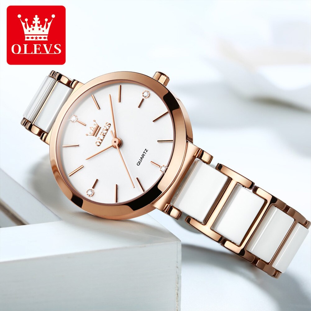 OLEVS Mode Vrouwen Horloges Re - Jewelry Watches Gold recensie en prijs