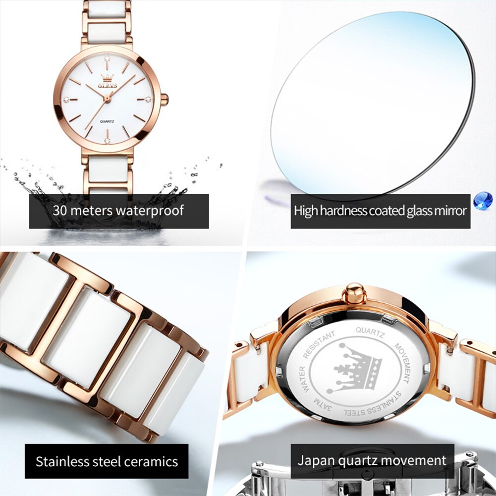 OLEVS Mode Vrouwen Horloges Re - Jewelry Watches Gold recensie en prijs