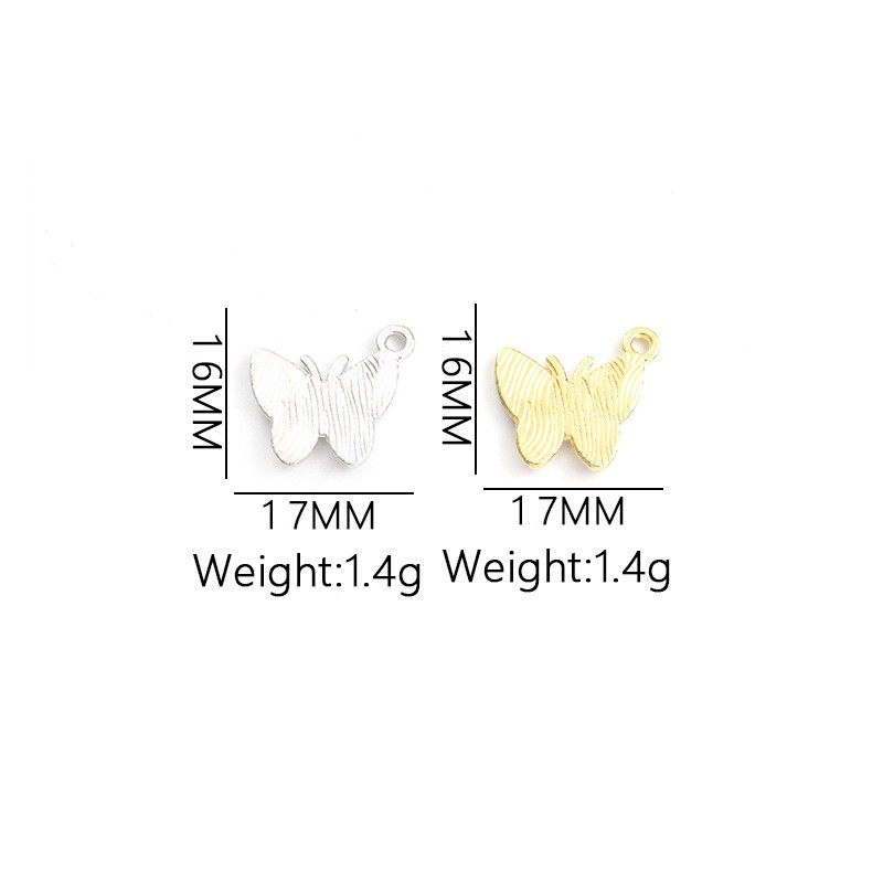100 stk/partij vlinder hanger  - Butterfly Pendant Necklace recensie en prijs